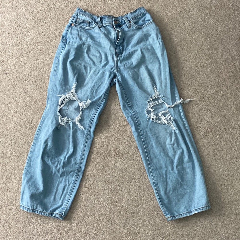 Distressed Jeans
